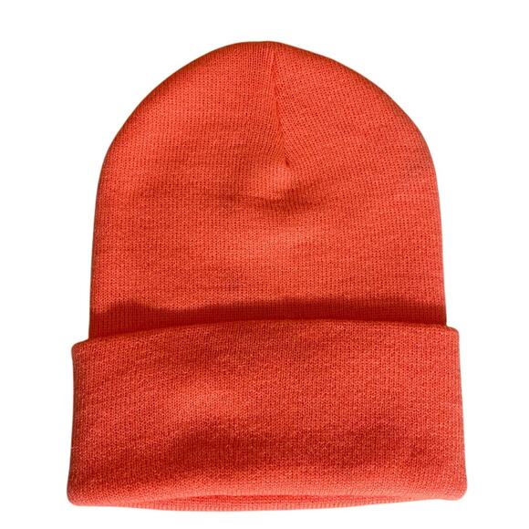 Carhartt Men's Knit Beanie OS Orange Tan NEW - Picture 3 of 4